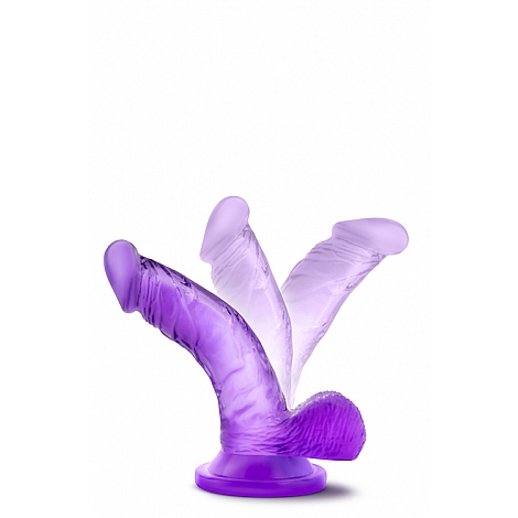 Фаллоимитатор фиолетовый на присоске Naturally Yours Mini Cock, 12 см
