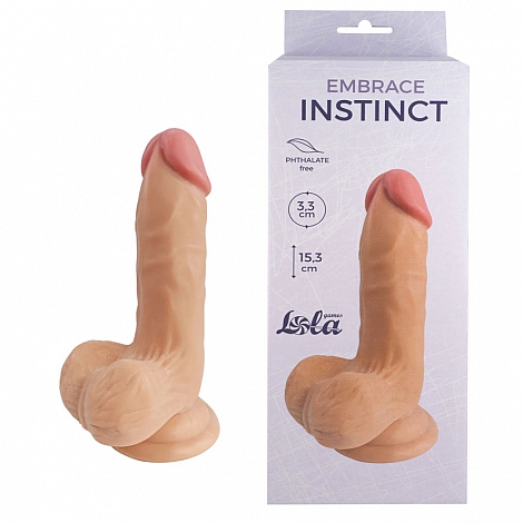 Фаллоимитатор Lola Games Embrace Instinct, 15,3