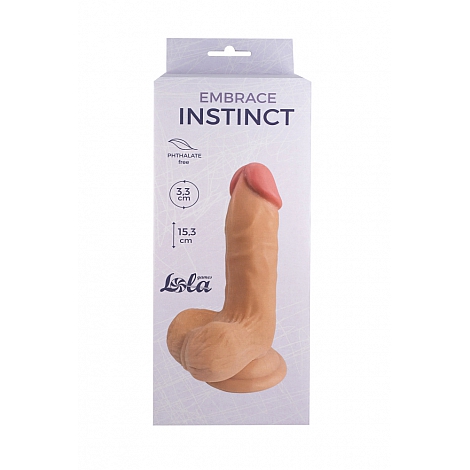 Фаллоимитатор Lola Games Embrace Instinct, 15,3