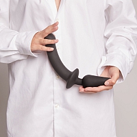 Фаллоимитатор Strap-On-Me Realistischer Dildo Switch Plug-In Black, L