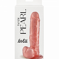 Перламутрово-розовый фаллоимитатор Keshi Pearl, 19 см