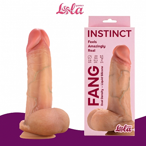Реалистичный дилдо фаллоимитатор Fang Instinct, 15.3 см