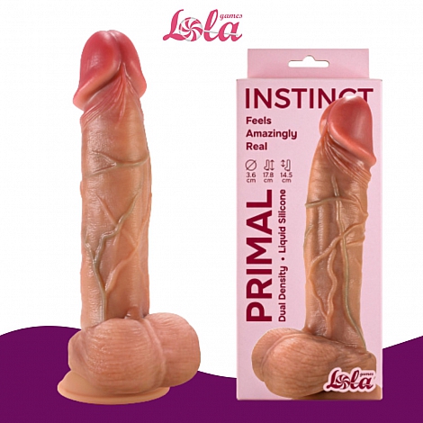 Реалистичный дилдо Primal Instinct