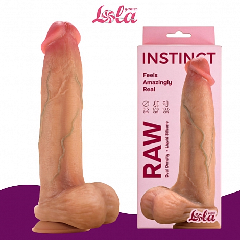 Реалистичный дилдо Raw Instinct
