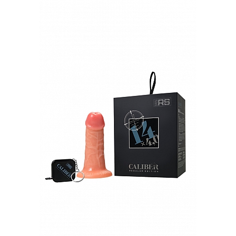 Фаллоимитатор реалистичный, RealStick Caliber, 14 см, Ø4