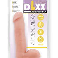 Фаллоимитатор-реалистик Dual Density Mr Dixx, 18 см