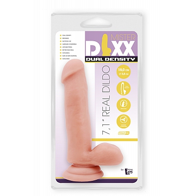 Фаллоимитатор-реалистик Dual Density Mr Dixx, 18 см