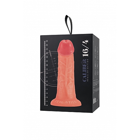 Фаллоимитатор реалистичный, RealStick Caliber, 16 см, Ø4