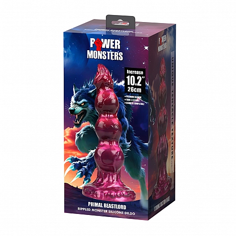 Фаллоимитатор на присоске Primal Beastlord Power Monsters, 26 см