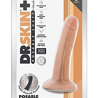 Фаллоимитатор на присоске Dr. Skin Plus Posable Shaft 5", 13,9 см