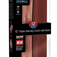 Фаллоимитатор на присоске King Cock Plus Triple Density, 32,5 см