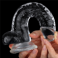 Фаллоимитатор прозрачный Flawless Clear Dildo, 19 см