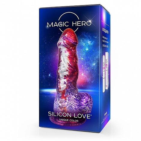 Фаллоимитатор на присоске Magic Hero, 24 см