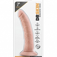 Фаллоимитатор на присоске без мошонки Blush Dr. Skin, 17,5 см