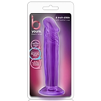 Фаллоимитатор на присоске фиолетовый B Yours Sweet N Small, 16,5 см