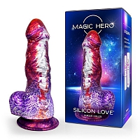 Фаллоимитатор на присоске Magic Hero, 24 см