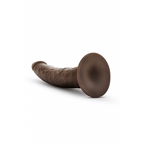 Фаллоимитатор на присоске Dr. Skin Plus Realistic Cock Chocolate 7", 19 см