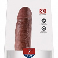 Фаллоимитатор King Cock 7" Cock with Balls