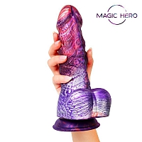 Фаллоимитатор на присоске Magic Hero, 24 см