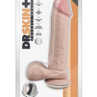 Фаллоимитатор на присоске Dr. Skin Plus Posable Shaft 9", 22,8 см