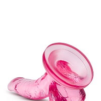 Фаллоимитатор розовый на присоске Naturally Yours Mini Cock, 12 см