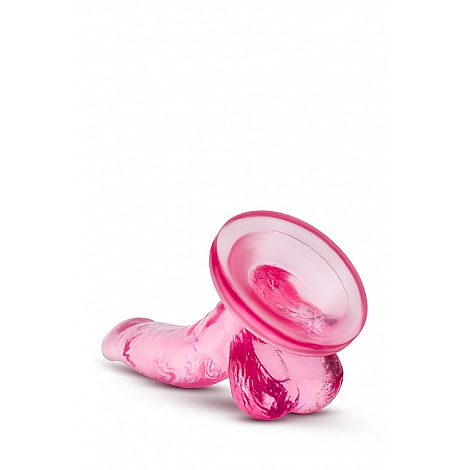 Фаллоимитатор розовый на присоске Naturally Yours Mini Cock, 12 см