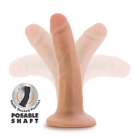 Фаллоимитатор на присоске Dr. Skin Plus Posable Shaft 5", 13,9 см