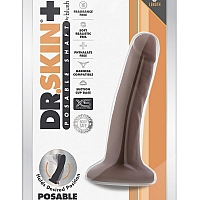 Фаллоимитатор на присоске Dr. Skin Plus Posable Shaft 5", 13,9 см