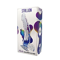 Фаллоимитатор на присоске Stallion Jelly Dildo, 22 см