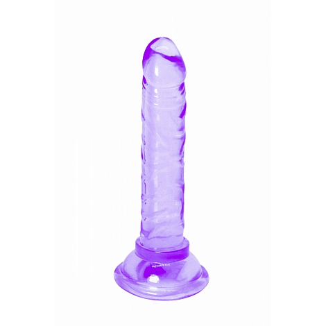 Прозрачный дилдо Intergalactic Orion Purple, 14 см