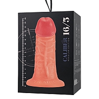 Фаллоимитатор реалистичный, RealStick Caliber, 16 см, Ø5