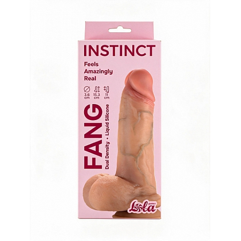 Реалистичный дилдо фаллоимитатор Fang Instinct, 15.3 см