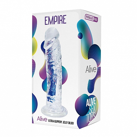 Фаллоимитатор на присоске Empire Jelly Dildo, 19,3 см