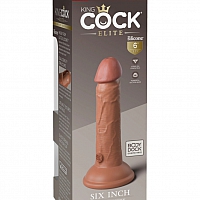 Фаллоимитатор King Cock Elite 6"