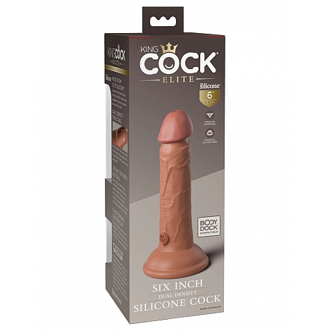 Фаллоимитатор King Cock Elite 6"