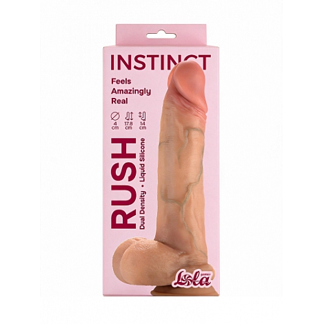 Реалистичный дилдо Rush Instinct