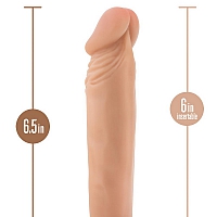 Фаллоимитатор на присоске Dr. Skin Plus Posable Dildo 6", 16,5 см