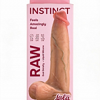 Реалистичный дилдо Raw Instinct