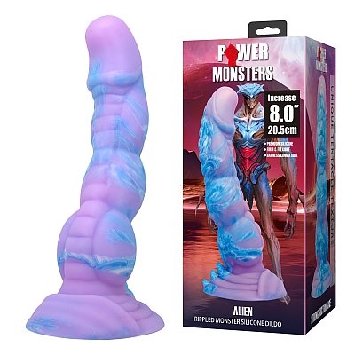 Фаллоимитатор на присоске Alien Power Monsters, 20,5 см