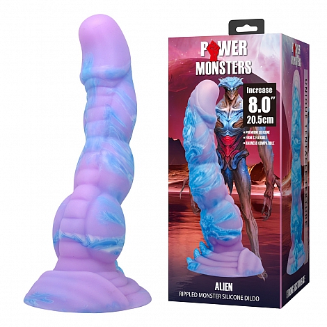 Фаллоимитатор на присоске Alien Power Monsters, 20,5 см