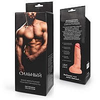 Фаллоимитатор-реалистик на присоске "Сильный", 16,5 см