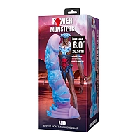 Фаллоимитатор на присоске Alien Power Monsters, 20,5 см