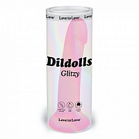 Фаллоимитатор из жидкого силикона Love to Love Dildolls Glitzy