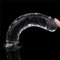 Фаллоимитатор прозрачный Flawless Clear Dildo, 18 см