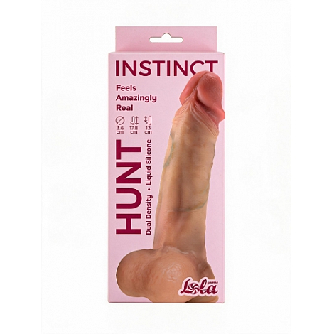 Реалистичный дилдо Hunt Instinct