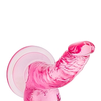 Фаллоимитатор розовый на присоске Naturally Yours Mini Cock, 12 см