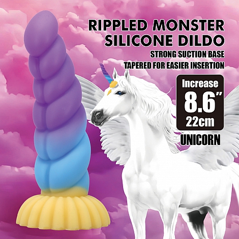 Фаллоимитатор на присоске UnicornPower Monsters, 22 см