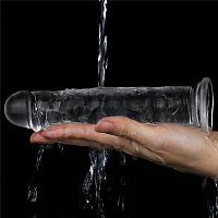 Фаллоимитатор прозрачный Flawless Clear Dildo, 18 см