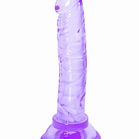 Прозрачный дилдо Intergalactic Orion Purple, 14 см