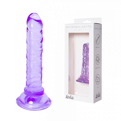 Прозрачный дилдо Intergalactic Orion Purple, 14 см